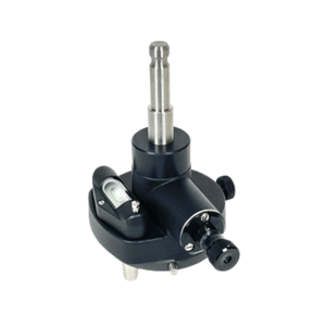 Adaptador rotativo gris y nivel tubular